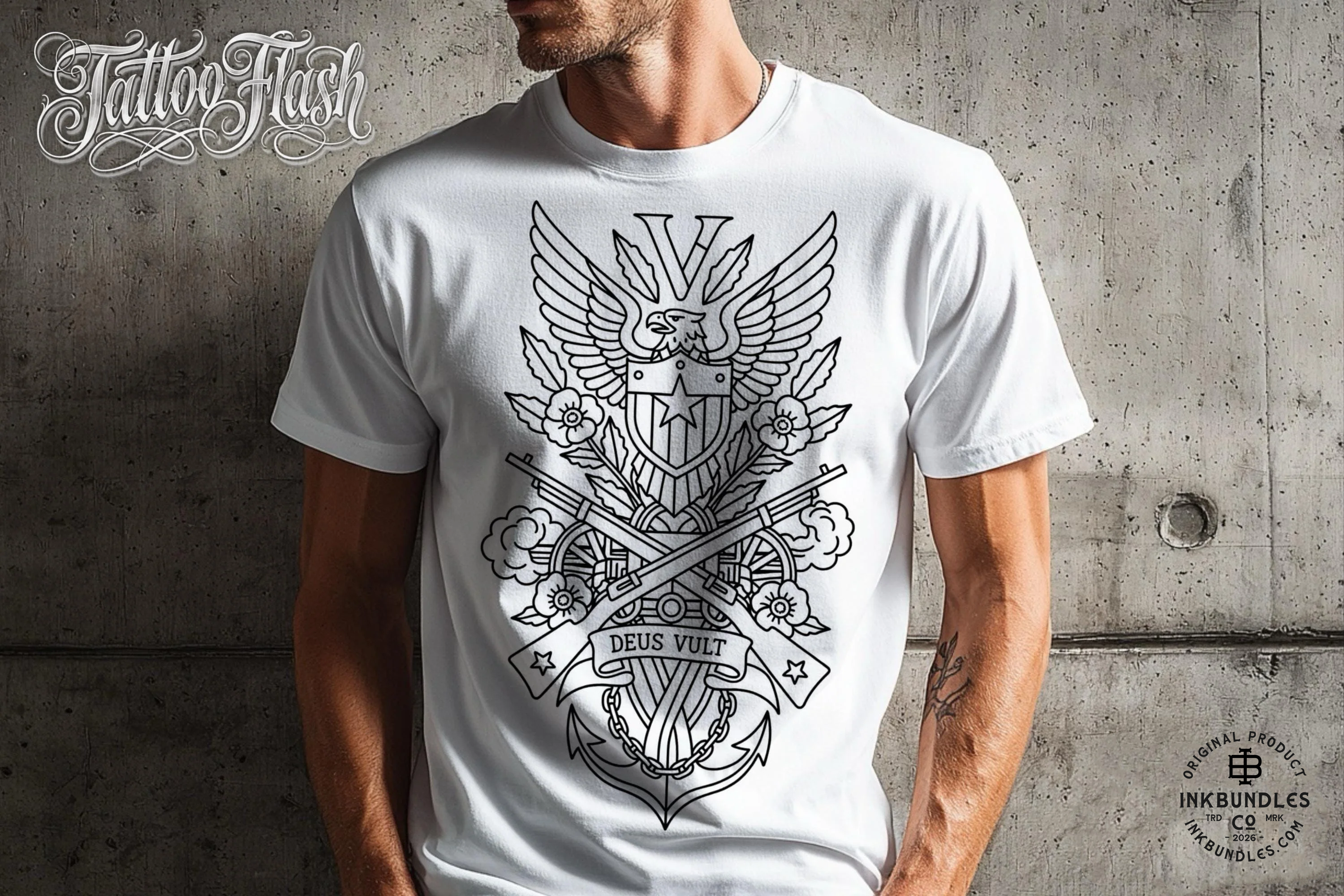 War Tattoo Stencils, 150+ designs, Procreate WW1 Art (Digital Download)