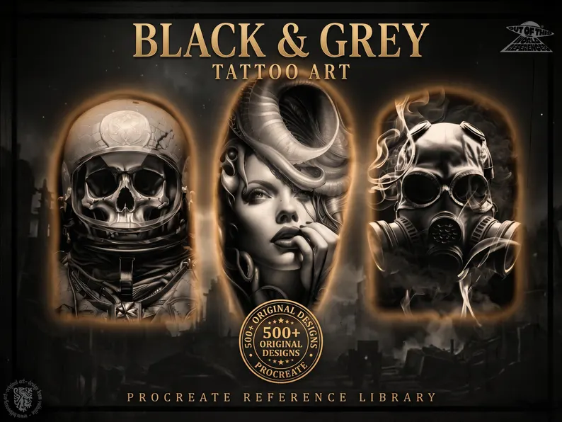 Tattoo Artist Ultimate Procreate   | 20945 Original Assets