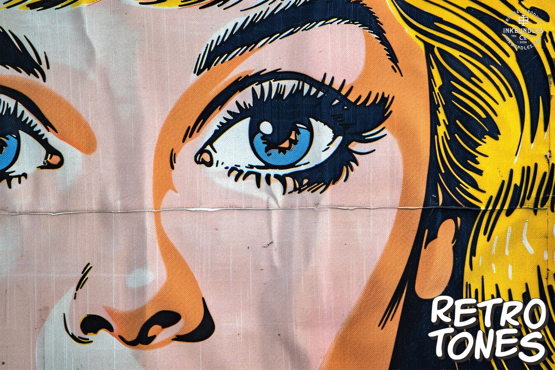 Procreate ~ Retro Tones, Pop art in Procreate (Digital Download)