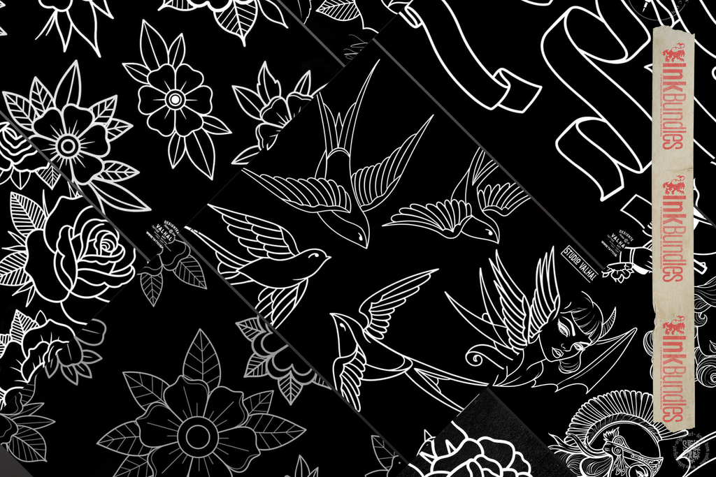 The Traditional Tattoo Artist - 1600+, Procreate & PNG custom made creative design kit! (Digital Download)