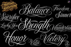 PDF, Chicano vol.1 & vol.2, Tattoo lettering art, E-book 200+ custom designs (Digital Download)