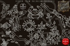 Traditional Tattoo Art vol.3 - custom art, Procreate Stencils (Digital Download)