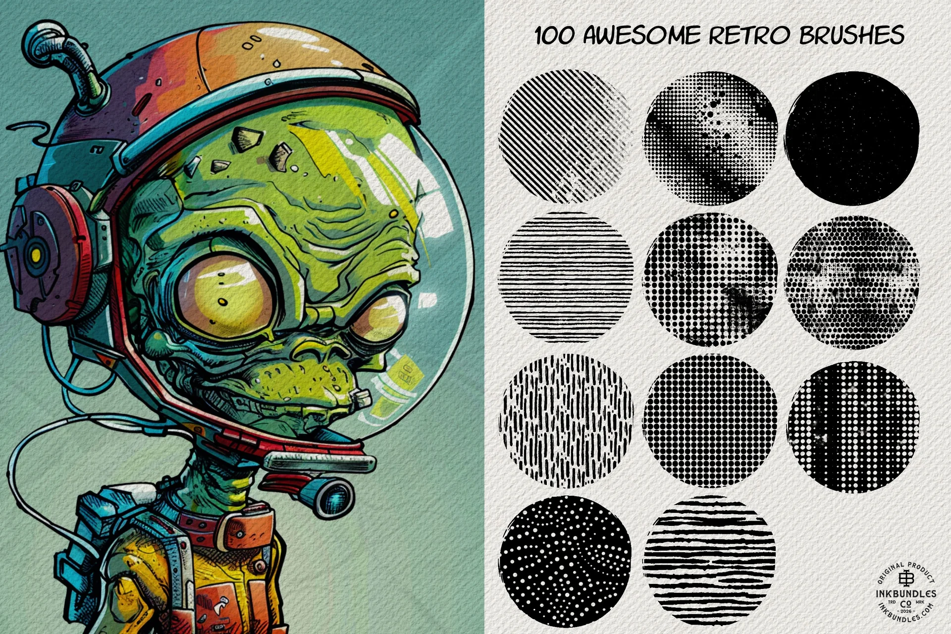 Procreate ~ Retro Tones, Pop art in Procreate (Digital Download)