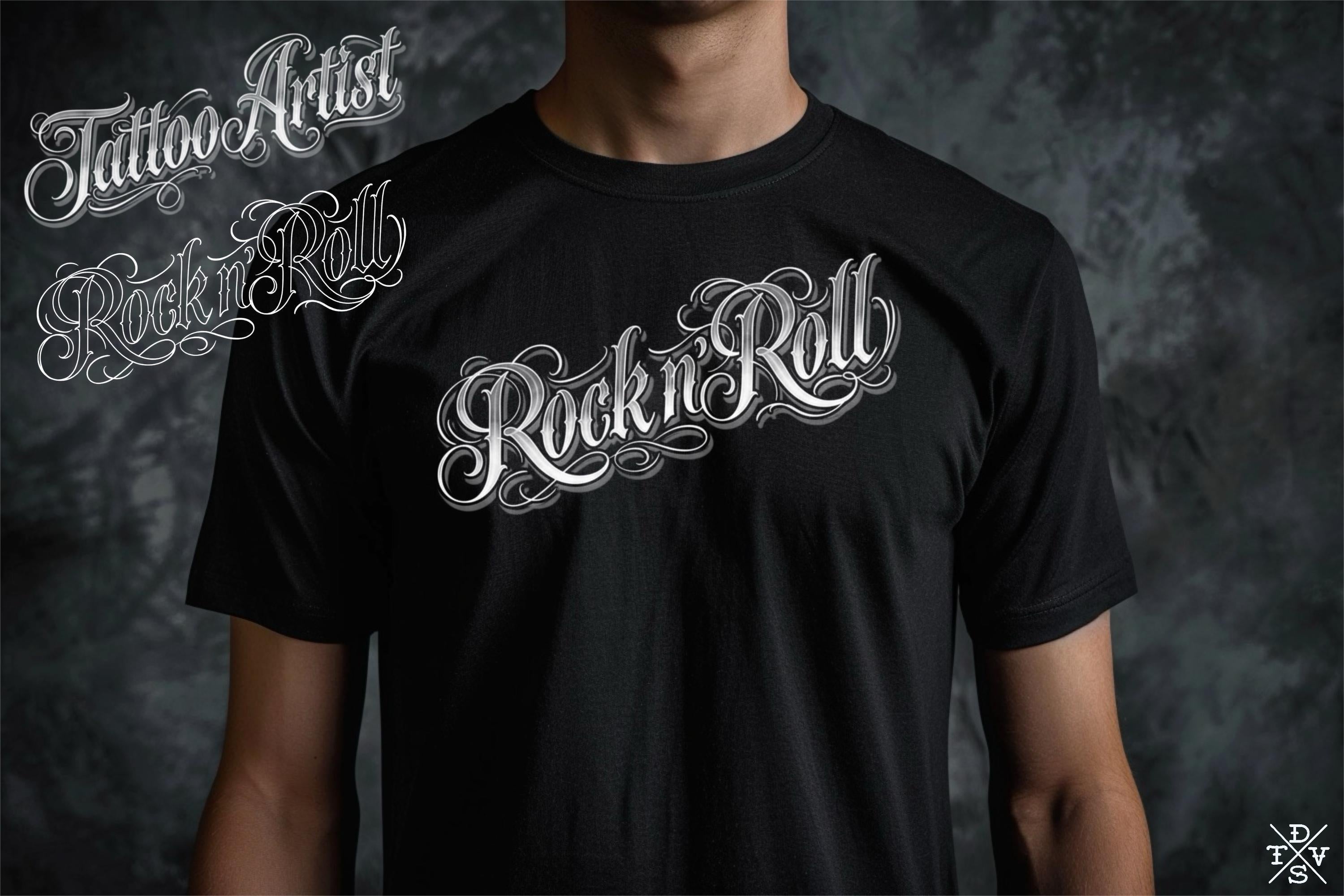 Chicano Text Designs & Lettering kit, Procreate Stamp Brushes (Digital Download)