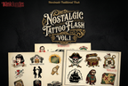 Tattoo flash art, Nostalgic design collection ( digital download ) Never say die!