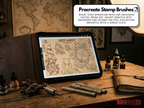 Procreate, Ship Ahoy! 100+ tattos, outlined tattoo ideas, hand drawn art
