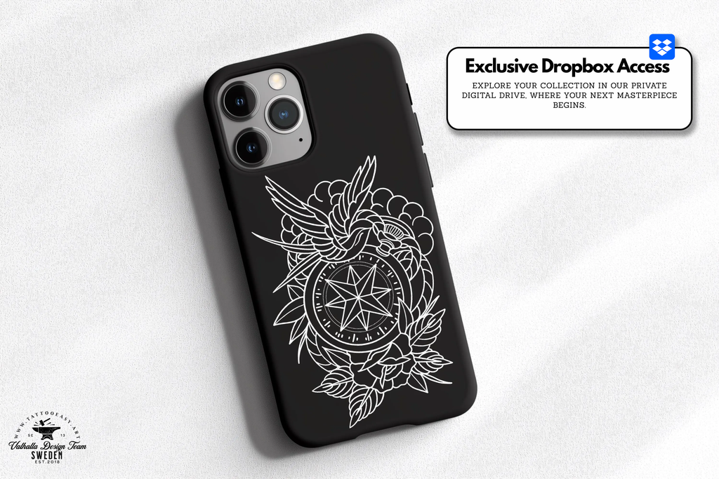 Procreate, Ship Ahoy! 100+ tattos, outlined tattoo ideas, hand drawn art