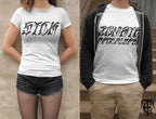 Detroit custom tattoo font (Digital Download)