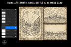 War Tattoo Stencils, 150+ designs, Procreate WW1 Art (Digital Download)