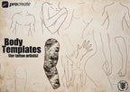 Body templates / tattoo placement for Procreate