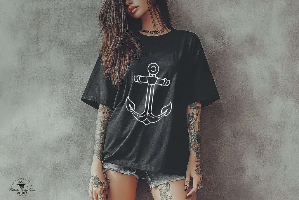 Procreate, Ship Ahoy! 100+ tattos, outlined tattoo ideas, hand drawn art
