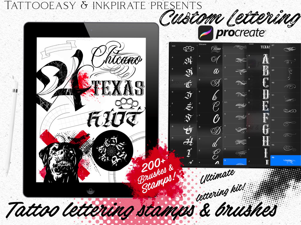 Lettering made easy, spring collaboration with da ink pirate! Enjoy!