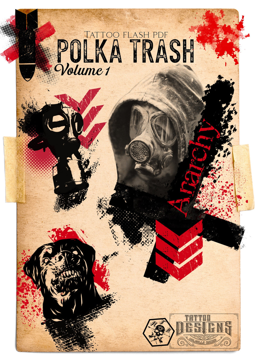 Tattoo E-Books Trash polka special (Pdf) 35/40 designs. Trash vol.1