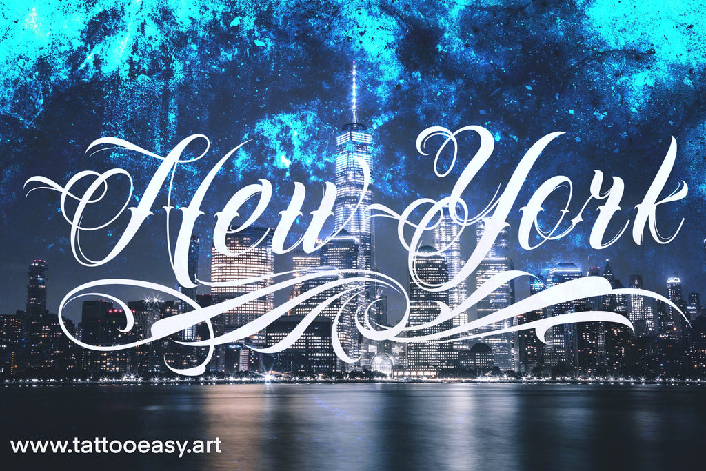 Lettering made easy Custom handmade chicano /tattoo letters for Procreate & xtras
