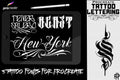Lettering made easy Custom handmade chicano /tattoo letters for Procreate & xtras