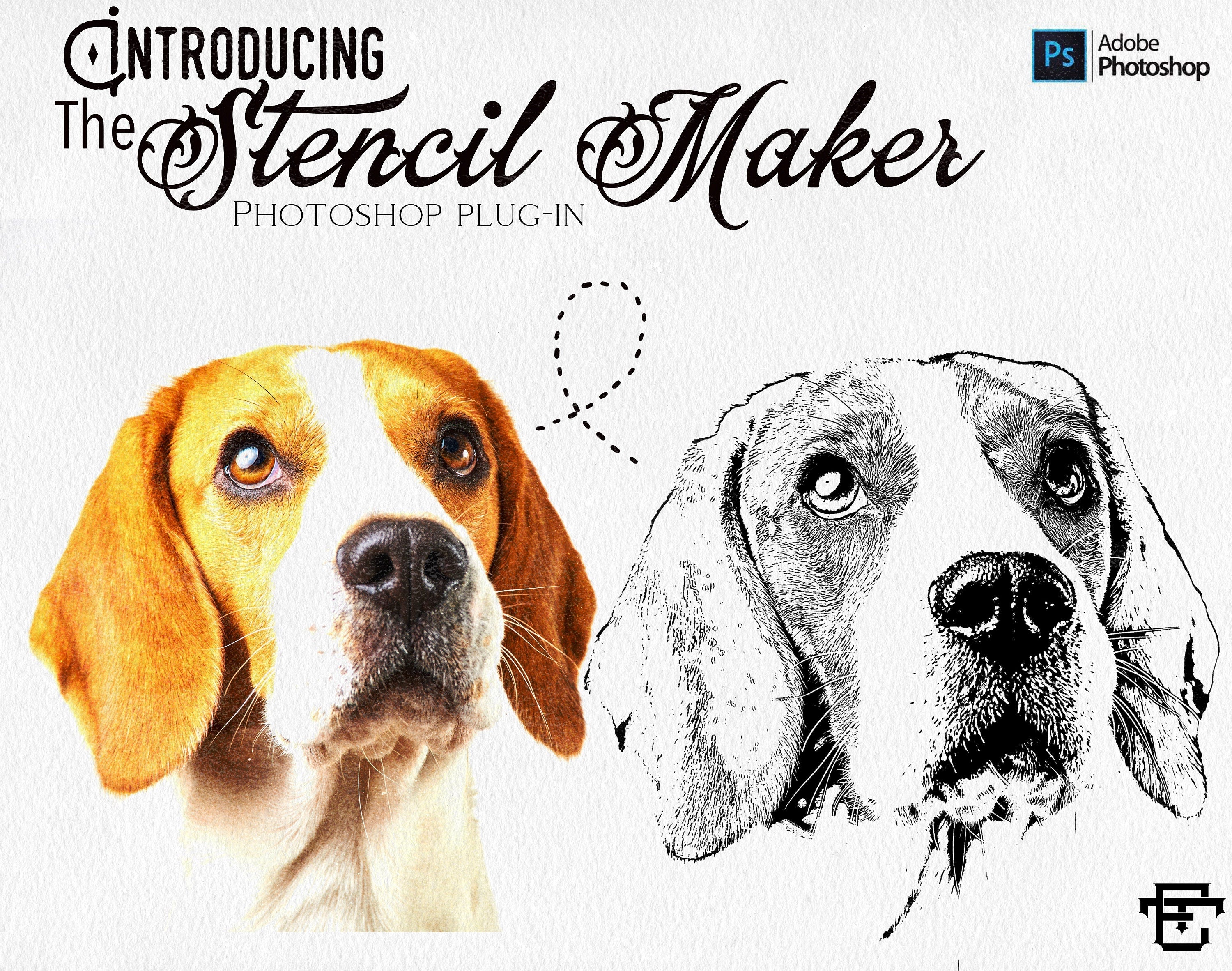 The Tattoo stencil maker // create stencils ( or vector art) in minutes, made for Photoshop