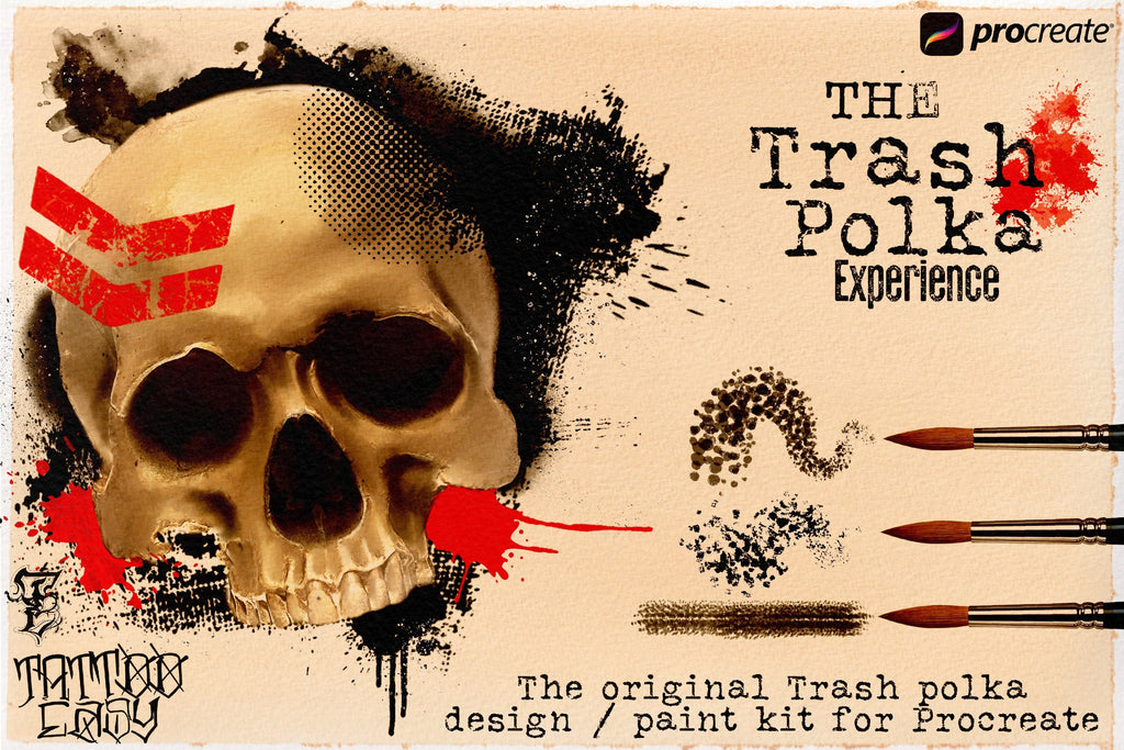 The Trash polka project for procreate 2.0