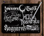 Lettering made easy logo /7 font stamp brushes • handmade letters for Procreate