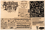 Building letters Vol.1 / vector construction kit