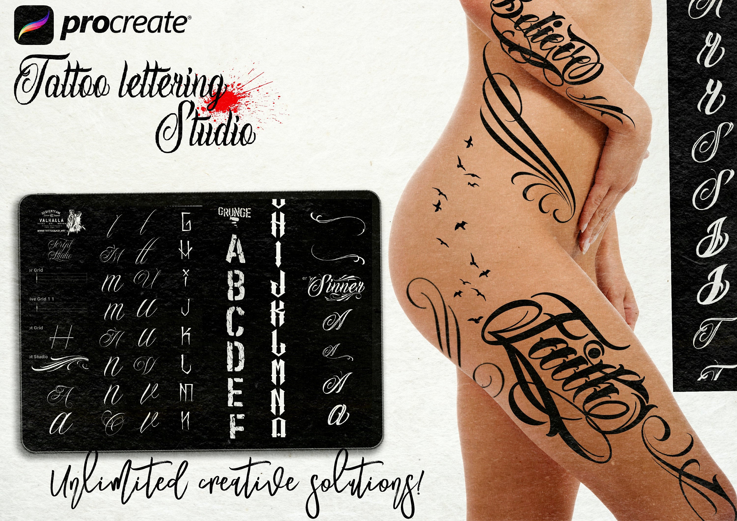 Lettering ultimate 1400+