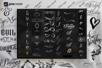 Lettering ultimate 1400+