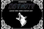 Detroit custom tattoo font