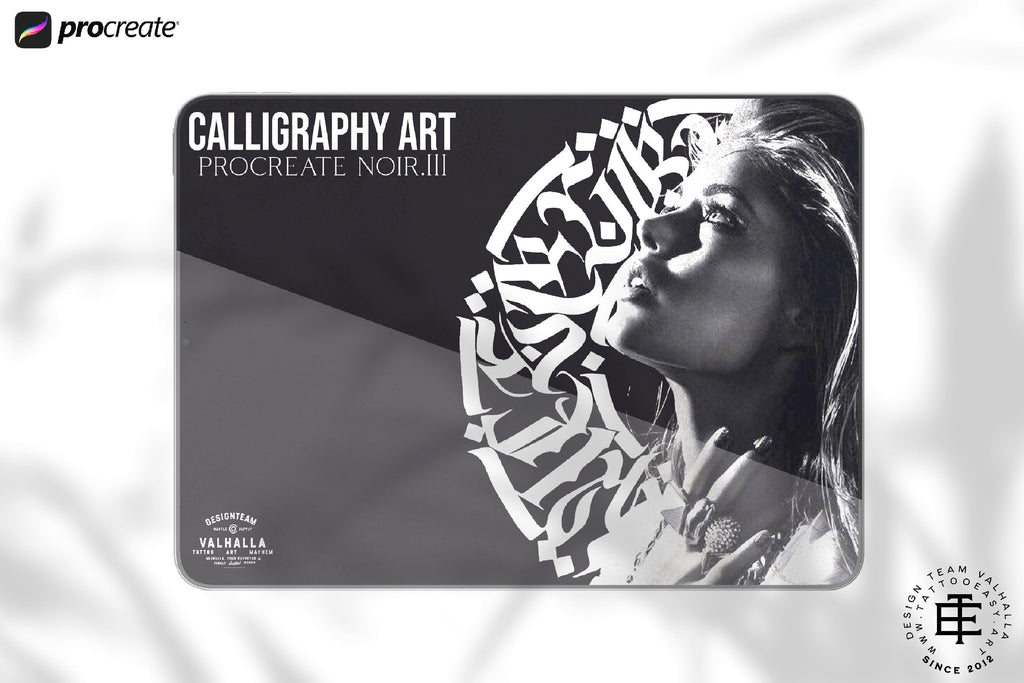 Procreate, Custom Calligraphy Volume 1
