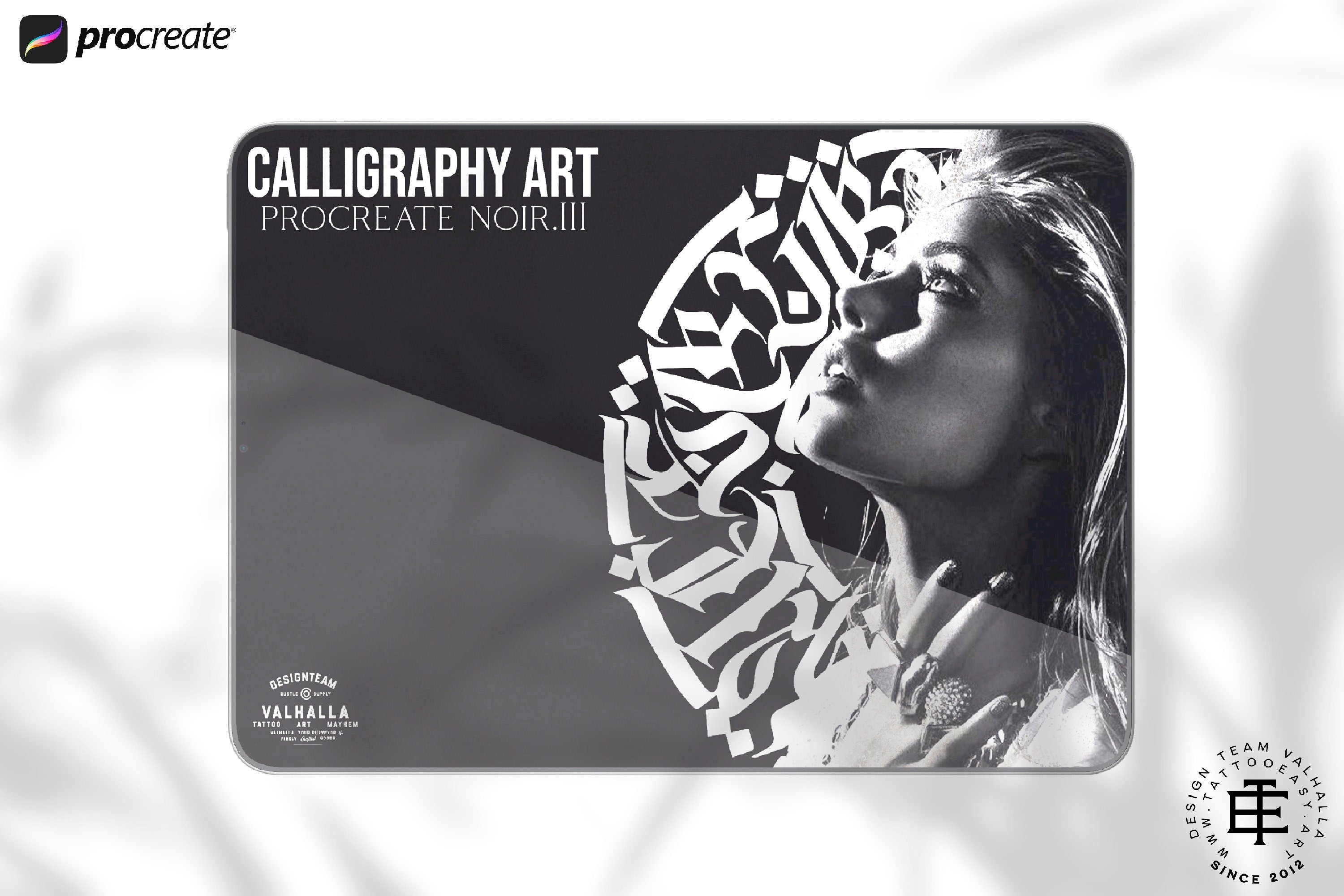 Procreate, Custom Calligraphy Volume 1