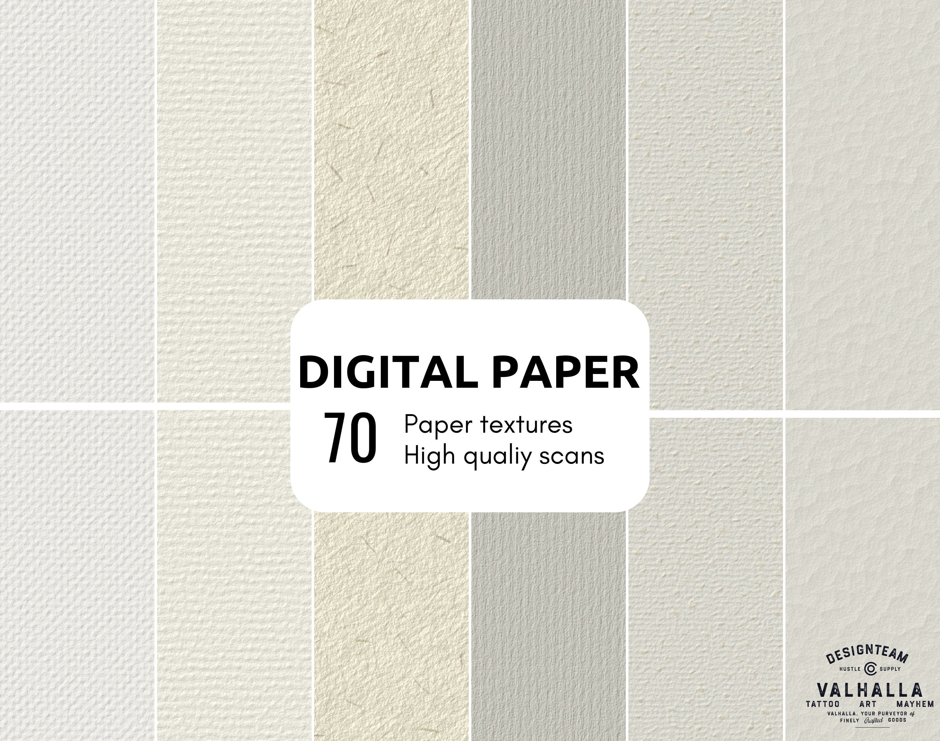 70 digital paper textures / png seamless