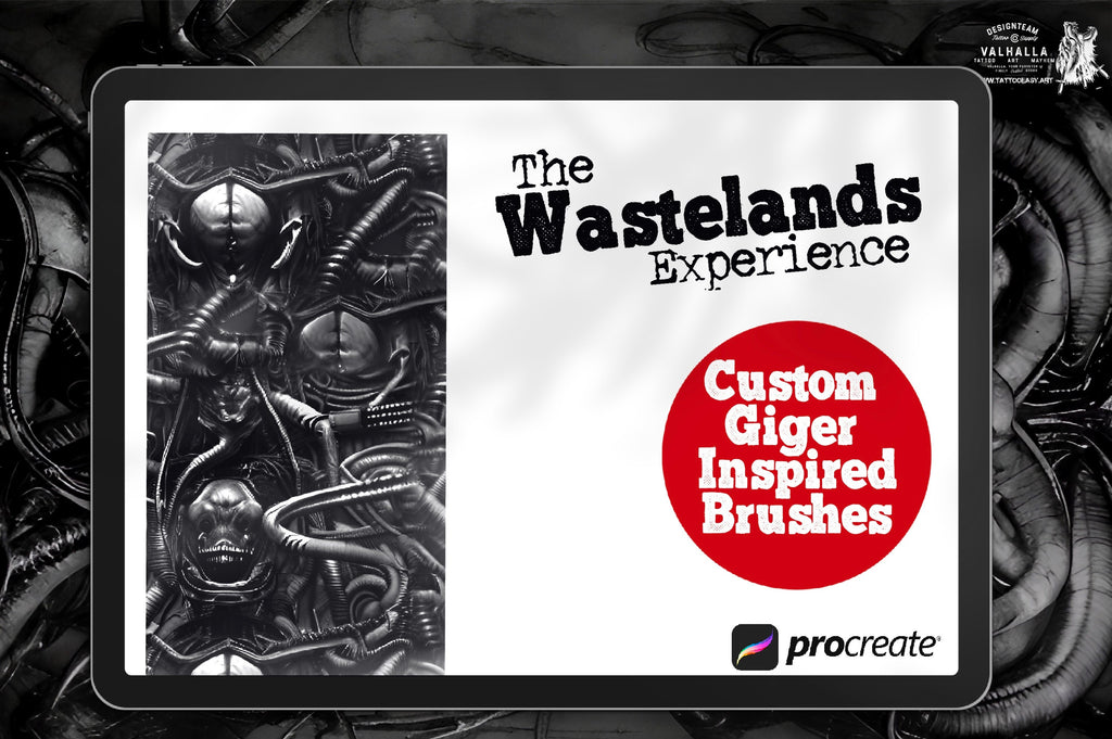 The wastelands ~ custom brushes for Procreate