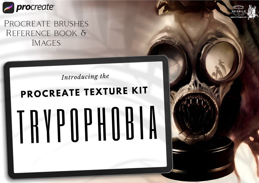 Art core vol.1 / Trypophobia, custom brushes for Procreate