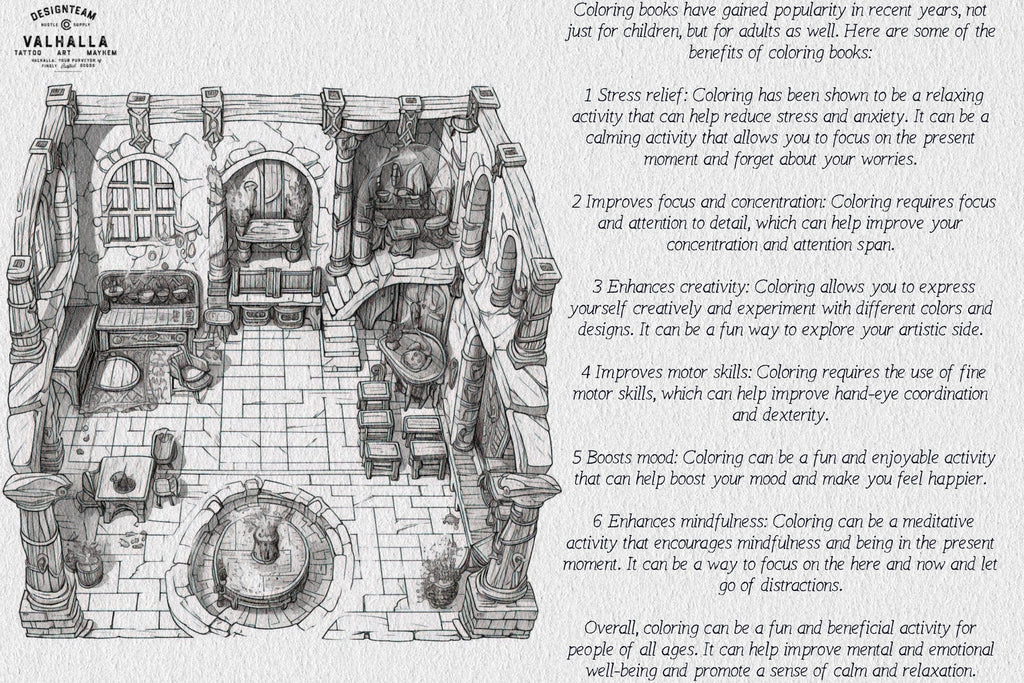 Enchanted Realms Vol.2 ; fantasy background design folder 100+ procreate brush stamps!