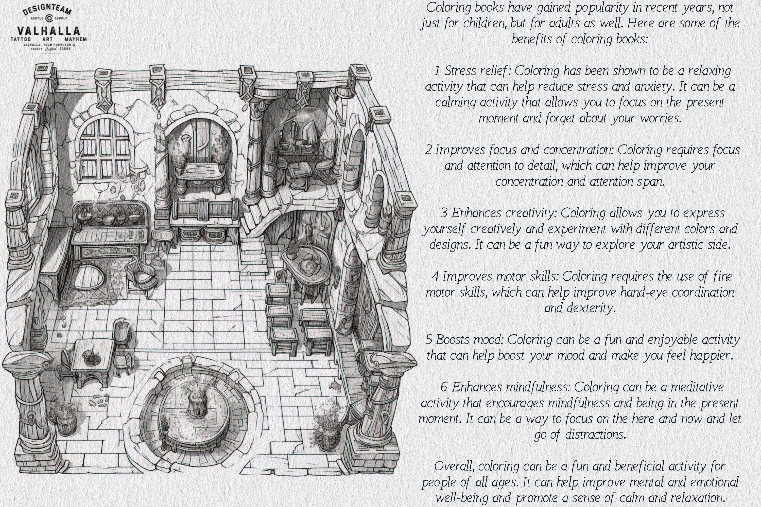 Enchanted Realms Vol.2 ; fantasy background design folder 100+ procreate brush stamps!
