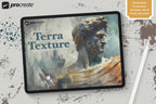 TerraTextures, Professional Dry Brush bundle, custom brushes for Procreate