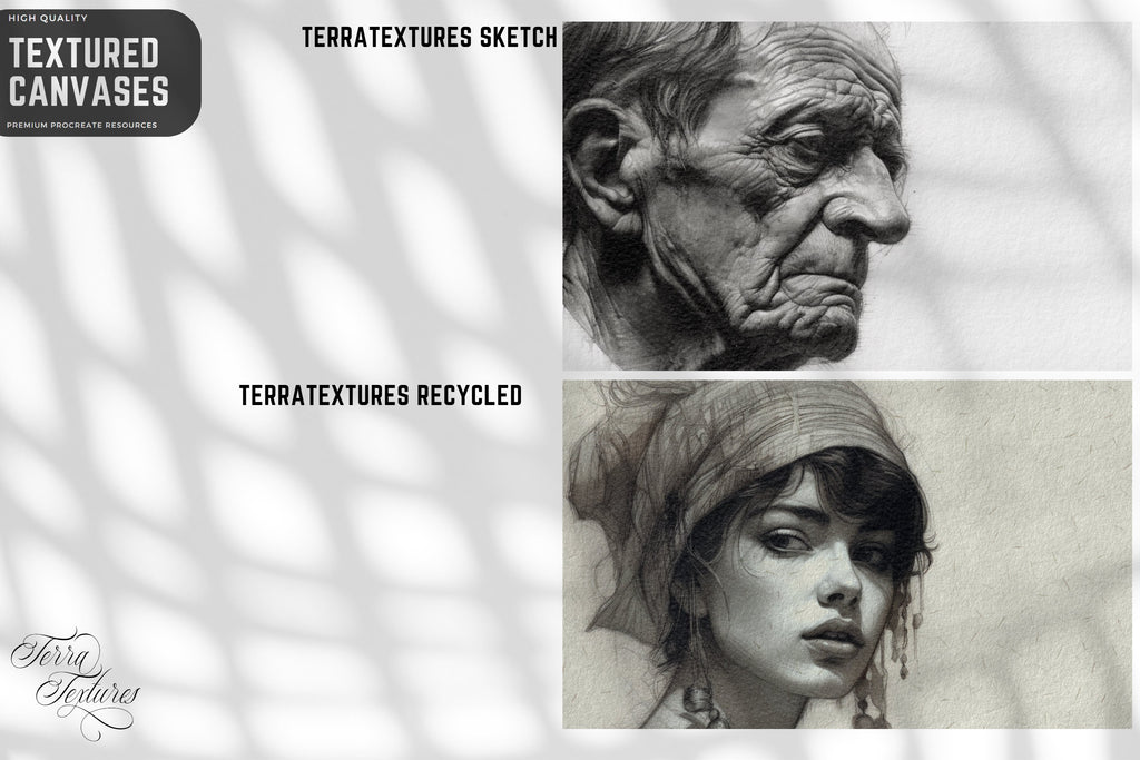 TerraTextures, Professional Dry Brush bundle, custom brushes for Procreate