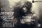 Tattoo Lettering for Procreate