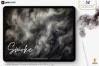 Smoke textured brushes ~ Texturemania ~ custom brushes for Procreate
