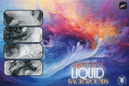 Abstract liquid textures ~ Texturemania ~ custom brushes for Procreate