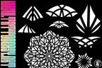 Ornamental Geometry XL, construction kit 250+ brushes and stamps for Procreate