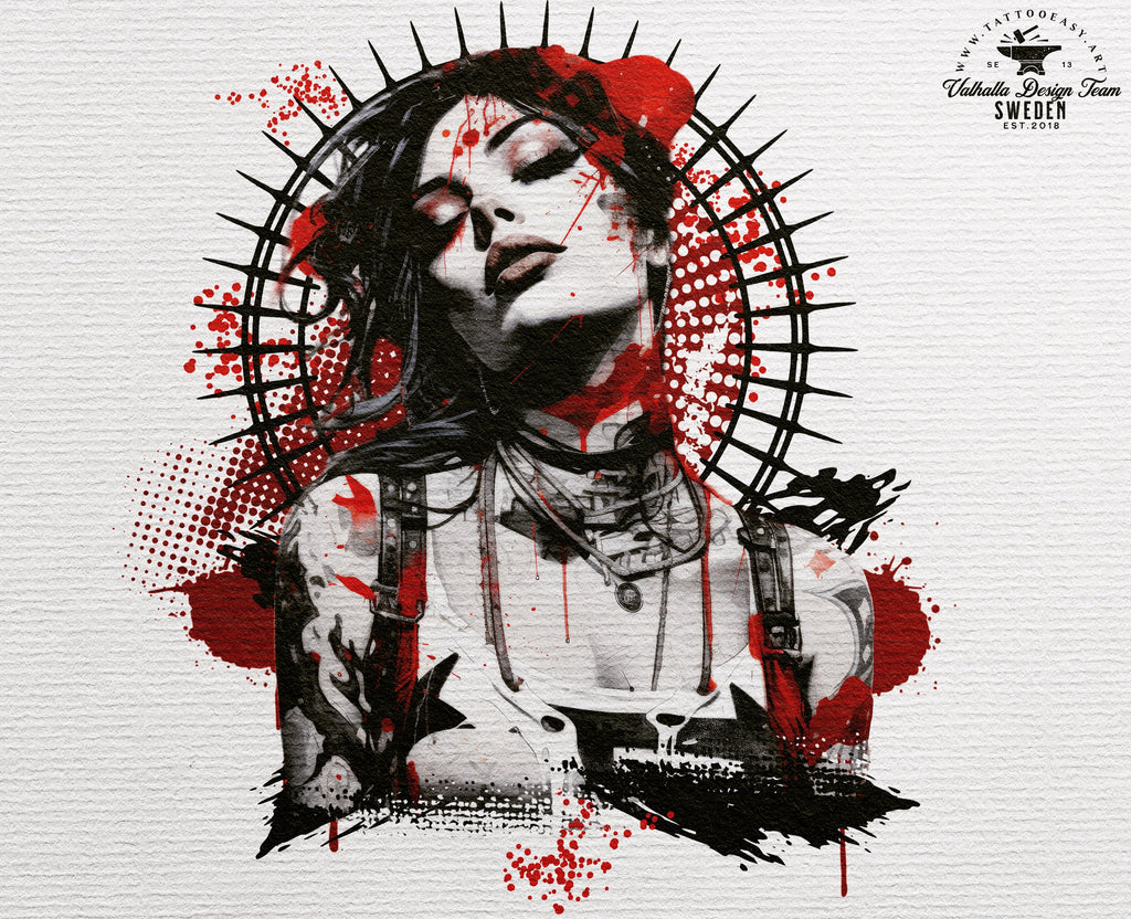 Trash Polka Tattoo Designs: 100 Procreate References