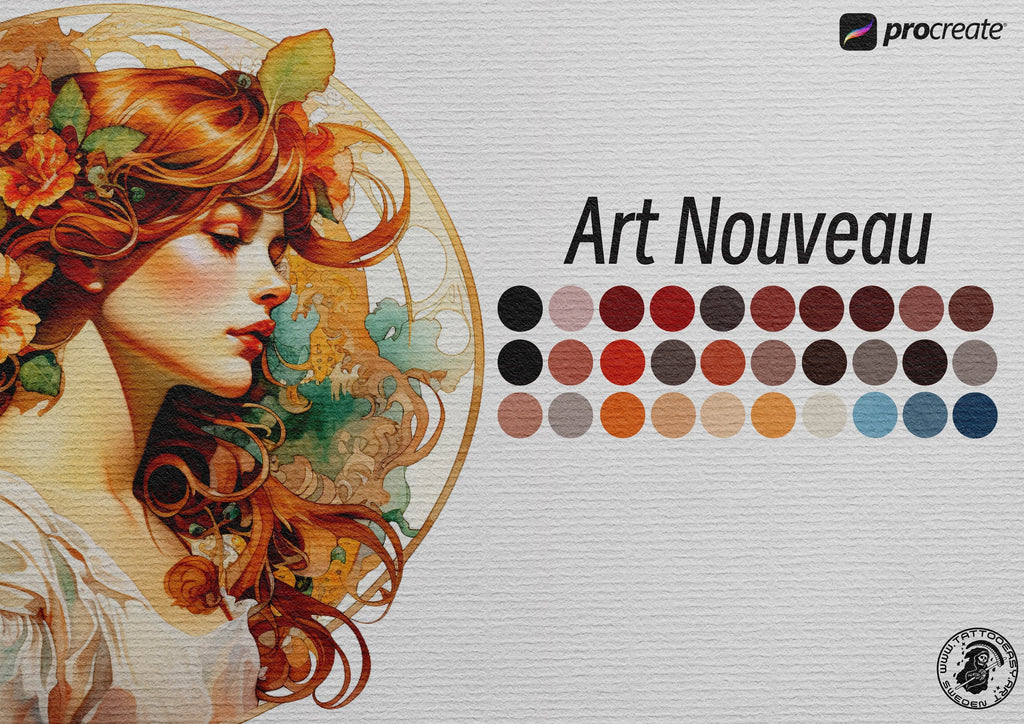 The ultimate palette collection, custom palettes for Procreate