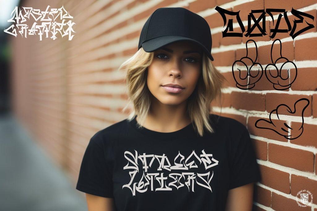 Master Graffiti - handmade, custom construction kit, custom brushes for Procreate