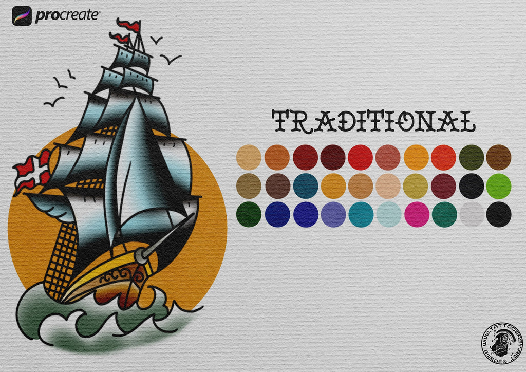 The ultimate palette collection, custom palettes for Procreate