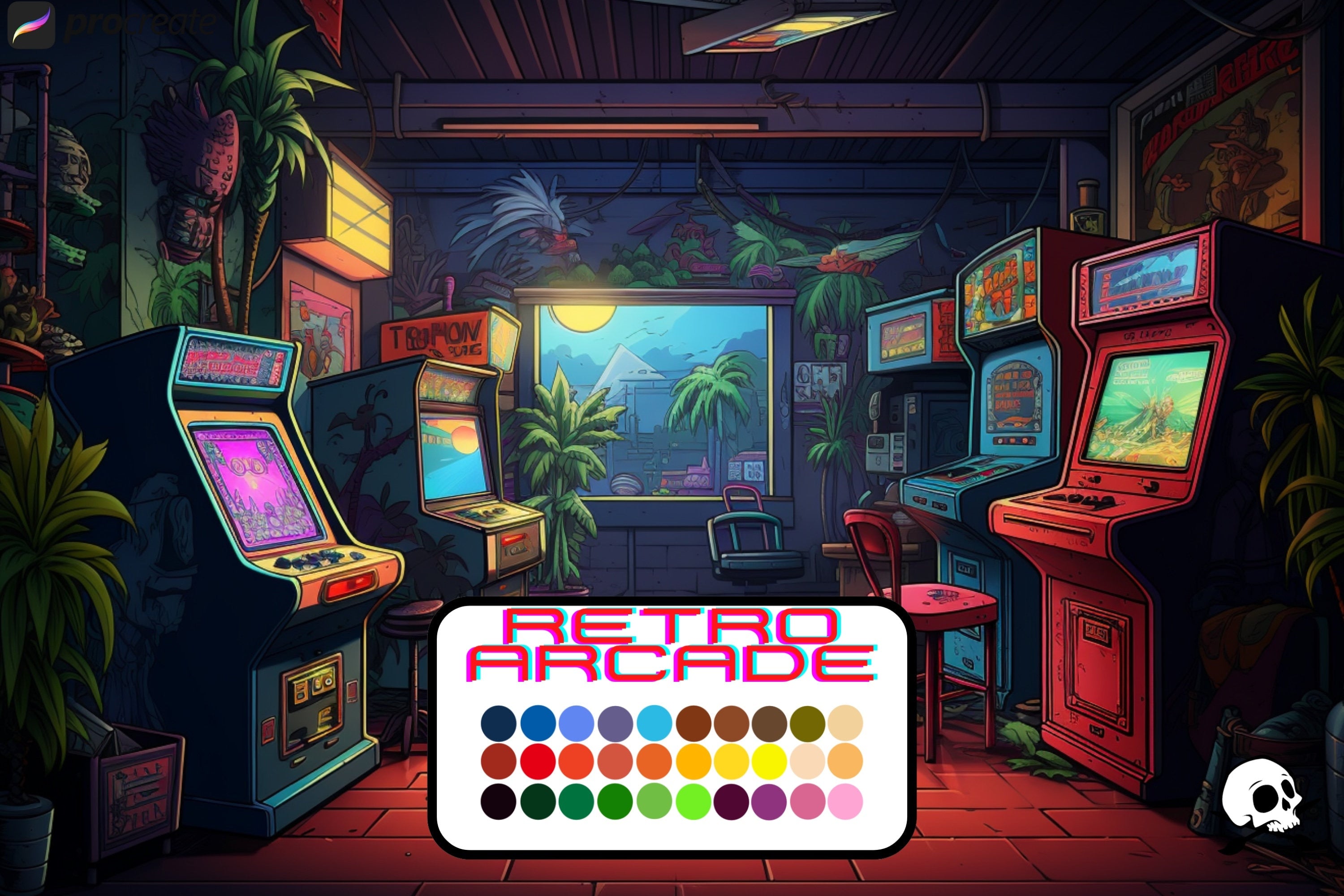 The ultimate palette collection, custom palettes for Procreate