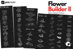 Flower builder vol.2 • Neotrad • flower design kit for Procreate