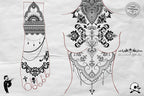 Ornamental tattoo designer / builder kit for Procreate