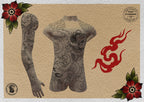 The Japanese Folder / Creative procreate tattoo construction kit for Procreate
