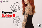 Flower builder vol.2 • Neotrad • flower design kit for Procreate