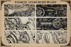 Biomech diy kit for procreate mech / steampunk