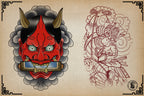 The Japanese Folder / Creative procreate tattoo construction kit for Procreate